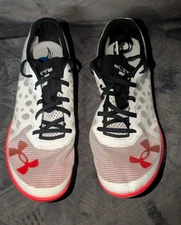 Under Armour Shakedown Elite Breeze Track Spikes Mens Size 10 Red Running Cleats