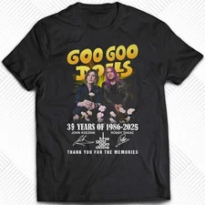 Goo Goo Dolls 39 Years Of 1986 – 2025 Thank You For The Memories T-shi