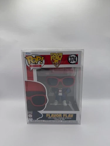 Funko Pop! Rocks - Flavor Flav #374 W/Protector