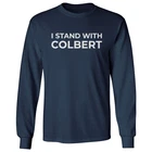 I Stand With Colbert The Last Show Support Long Sleeve T-Shirt