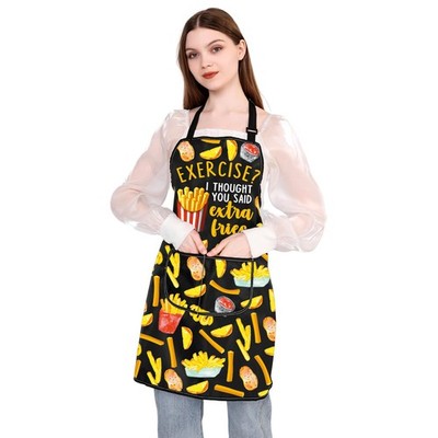 Funny French Fries Gifts Fries Lover Gift Foodie Gift Exercise? I Thought You...