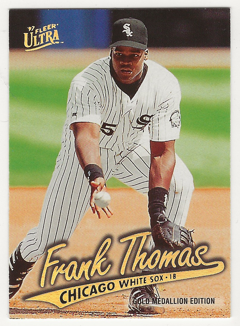 1997 Ultra #G44 Frank Thomas Gold Medallion MINT