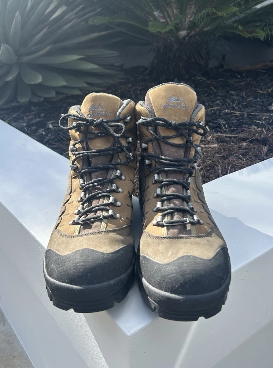 Montrail Gentorw 1791 Hiking Boots Leather Men 12 Gore Tex GTX Vibram Waterpoof MONTRAIL Hiking Boots Gray Gentorx Gore-Tex Vibram Sole Mid  main image 4