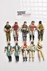 Vintage GI Joe - LOT OF 10 ACTION FIGURES (E) - Hasbro