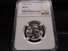 1942-S MS67 Washington Silver Quarter NGC Certified Superb Gem - Blast White