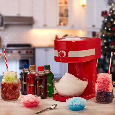 EISMASCHINE RASIERMASCHINE SOMMER GEFROREN SLUSHIE KALTGETRÄNK GESCHENK SLUSH ZERKLEINERT 