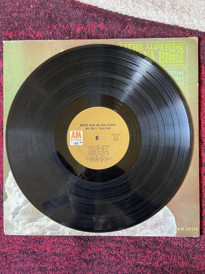  LP vinyl lot - Herb Alpert Tijuana Brass WHIPPED CREAM OTHER -Baja Marimba Band Foto 3 de 4