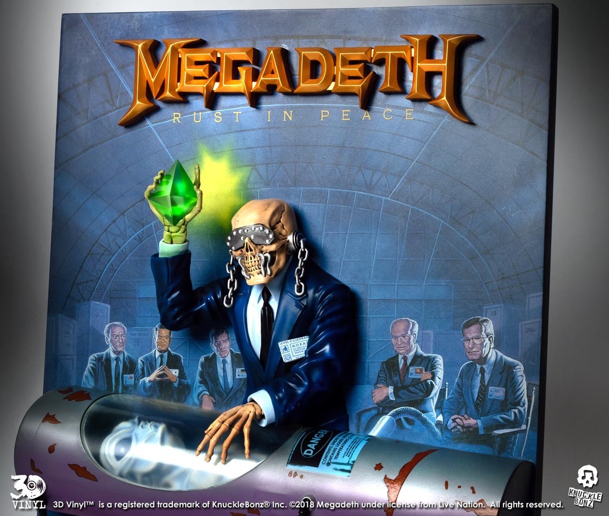 Megadeth (Rust In Peace) 3D Vinyl™ Direct from KnuckleBonz