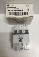 NEW IN BOX ALLEN-BRADLEY SER.C 20A 480V 3-POLE CIRCUIT BREAKER 1492-CB3G200