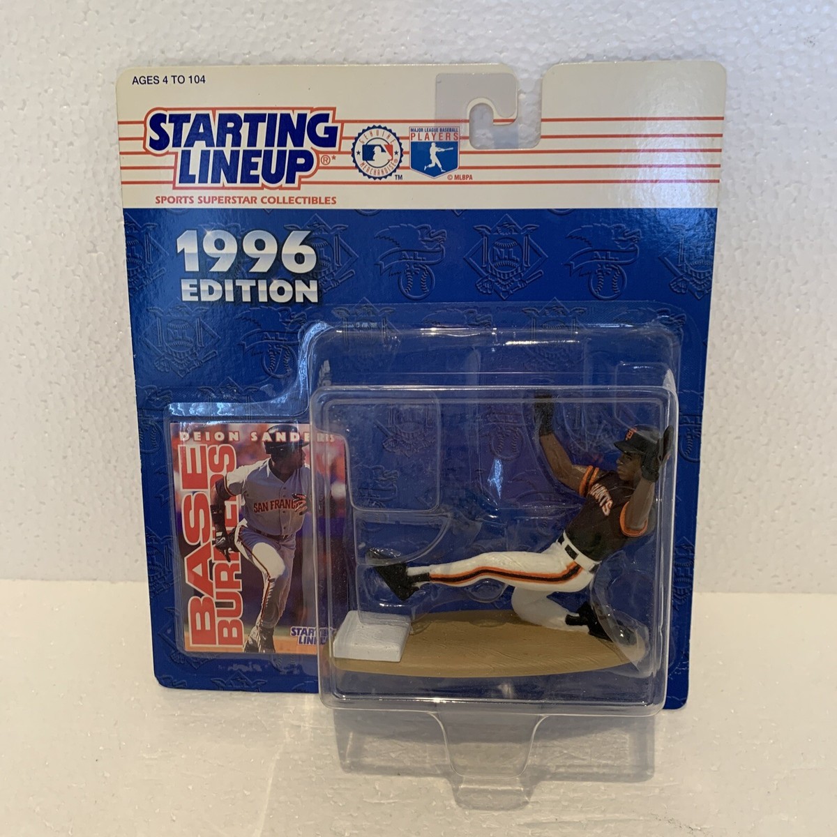 1996 Starting Lineup Deion Sanders San Francisco Giants Kenner