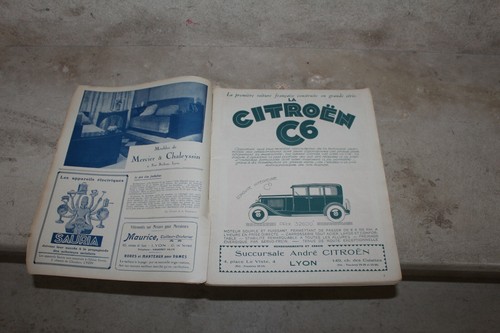 la vie lyonnaise n°430 de 8 dec 1928, nombreuses publicitées d'automobile....... - Picture 2 of 11