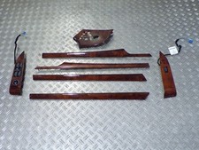 Original Mercedes Benz W215 Holz Verkleidungen Türen Wurzelnuss Set  
