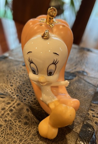 Lenox Tweety Bird with Hot Chili Peppers Salt Shaker