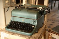 Light Blue Typewriter thumbnail