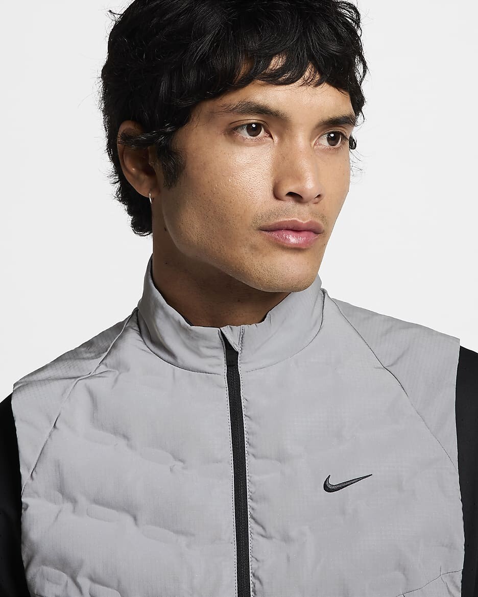 NEW Men's Size M Nike Therma-Fit ADV Reflective Silver NEW Men's Size M Nike Therma-Fit ADV Reflective Silver