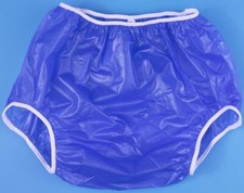 Incontinence NEW Gary Plastic Pant Adult Size 2X-Large Sapphire THICK 7Mil Thick