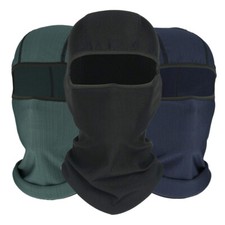 Winter Thin Fleece Balaclava Face Mask Sun Hood Tactical Full Mask for Men Women