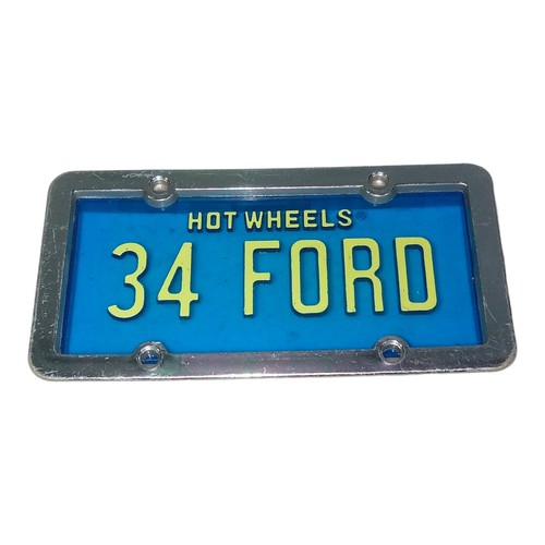 Vtg Hot Wheels Park N Plate Mini Plastic License Plates Lot of 3 - Picture 5 of 11