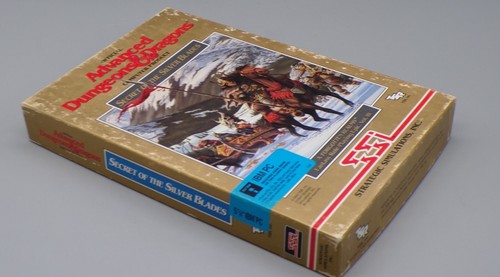 1990 SSI Advanced DUNGEONS & DRAGONS Secret of the Silver Blades IBM PC D&D game - Picture 4 of 6