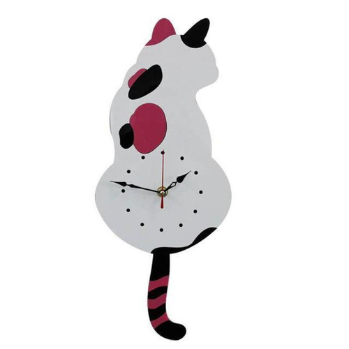 kit Cat Cute Clock | Pendulum Wall Clock | Cat Wall Clock | Room Wall Clock - Picture 5 of 7