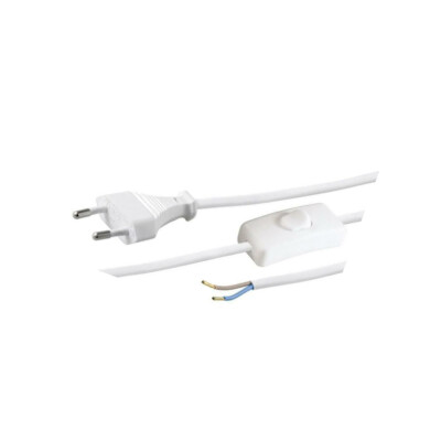 Cavo Router Goobay TAE-F A RJ45 2m Bianco - Per DSL/ADSL/VDSL, Compatibile FritzBox