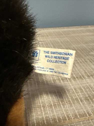 Smithsonian Institution Plush Bear Wild Heritage Collection Sound Prints 1989 - Picture 7 of 7