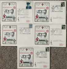 Middlesbrough v Newcastle United 1974 Set Of 5 Dawn First Day Covers