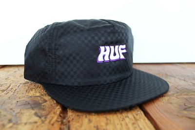 HUF BACKSTAGE SNAPBACK CAP NEU BLACK HUF WORLDWIDE