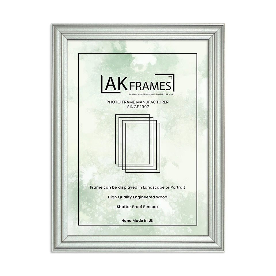Gold Photo Frames Silver Classic Poster Home Photo Frame A1 A2 A3 A4 ALL SIZES - Image 2 of 3