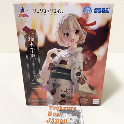 Sega Lycoris Recoil Luminasta Chisato Nishikigi Going out in a Yukata Toy Figure