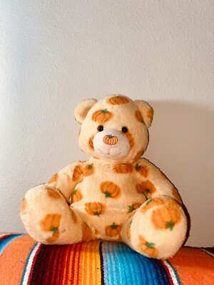 pumpkin pal teddy build a bear