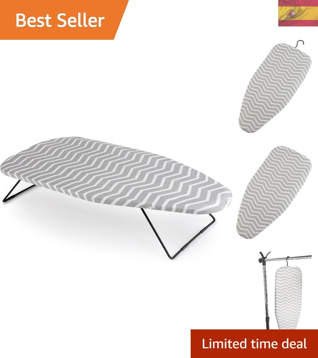 Práctica Tabla de Planchar Jata HPLA8214 con Gancho, Fácil de Guardar y Plegable