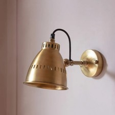 Metal Wall Light Antique Brass Adjustable Wall Lamp Indoor Wall Sconce Lights