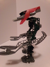 LEGO BIONICLE Vorzakh 8616 Complete with Instructions, Canister, and Disc