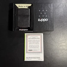 BRAND NEW! Brushed Chrome Windproof Zippo Lighter W/ Box (Insert inside)
