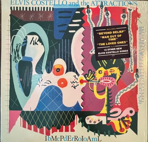 Elvis Costello "Imperial Bedroom" 1982 (FC 38157) Vinyl LP (Shrink & Hype) EX+