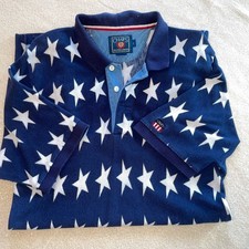 Ralph Lauren Chaps Navy w Stars Women's Dress , Long Tunic L