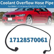 FOR BMW 1-2-3-4 CLASS F20 F21 F31 F34 F36 17128570061 COOLANT TANK OVERFLOW PIPE