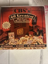 CBS's 60 Greatest Old-Time Radio Shows (20  Cassettes)