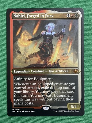 Nahiri, Forged in Fury (Foil Etched) M March of the Machine: The Aftermath 136 N