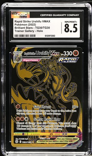 Rapid Strike Urshifu VMAX graded CGC 8.5 for sale on eBay