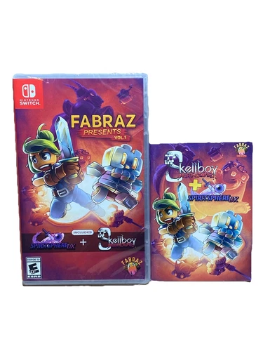 Fabraz Presents Vol. 1 (Nintendo Switch) Limited Run Games - New & Sealed w/Book