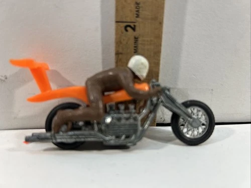 Vintage Hot Wheels Redline Era Rrrumbler Motorcycle Rider #5 - NM-M
