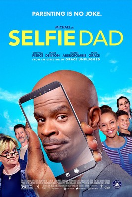 614233 Selfie Dad Movie Comedy Family 2020 Wall Print Poster