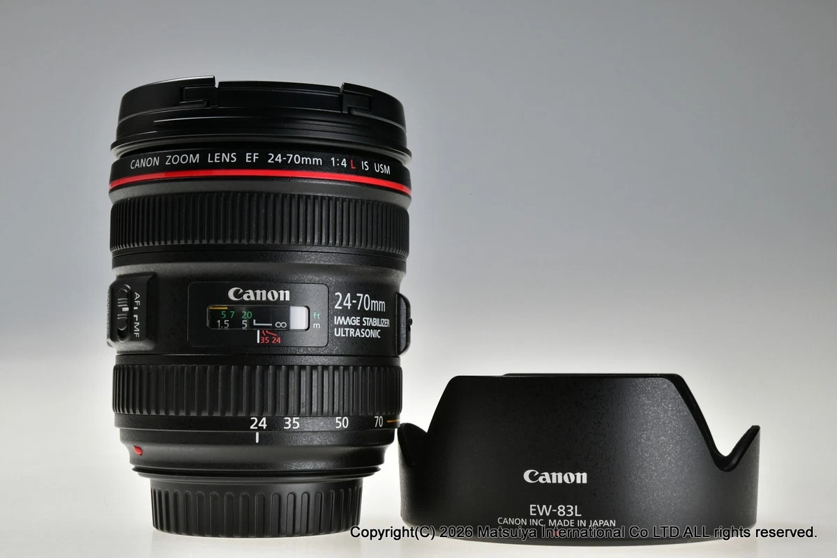 Canon f/4 24-70mm Camera Lenses for sale - eBay