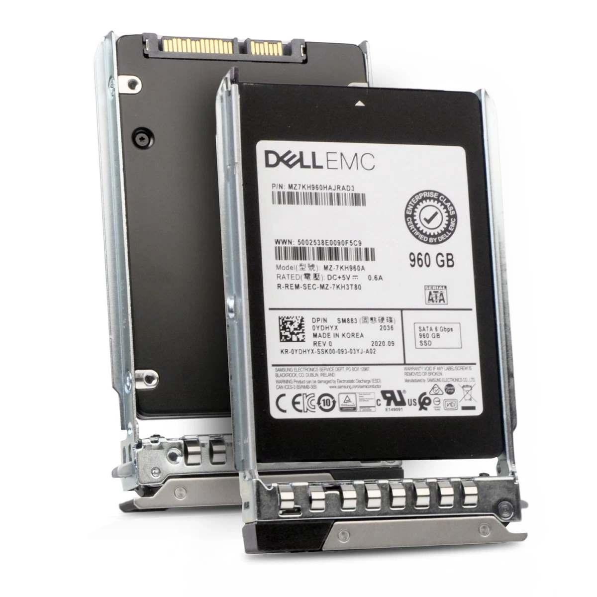 Dell N85XX 3.84TB Enterprise Class SFF 2.5in SAS-3 12Gbps Read