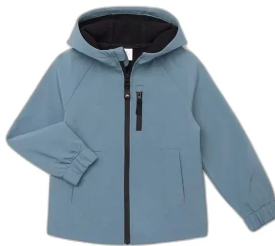 OZARK TRAIL Hooded Softshell Navy Jacket BOYS CHOOSE SIZE Water Resistant  NEW - Image 2 of 4