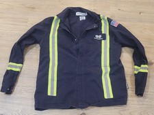 Westex Ultra Soft FR Shirt / Jacket Welders Cat2 Men's M Snaps High Visibility