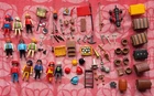 LARGE Lot Playmobil Vintage Figure Pirate Accessories Cannon Treasure Chest