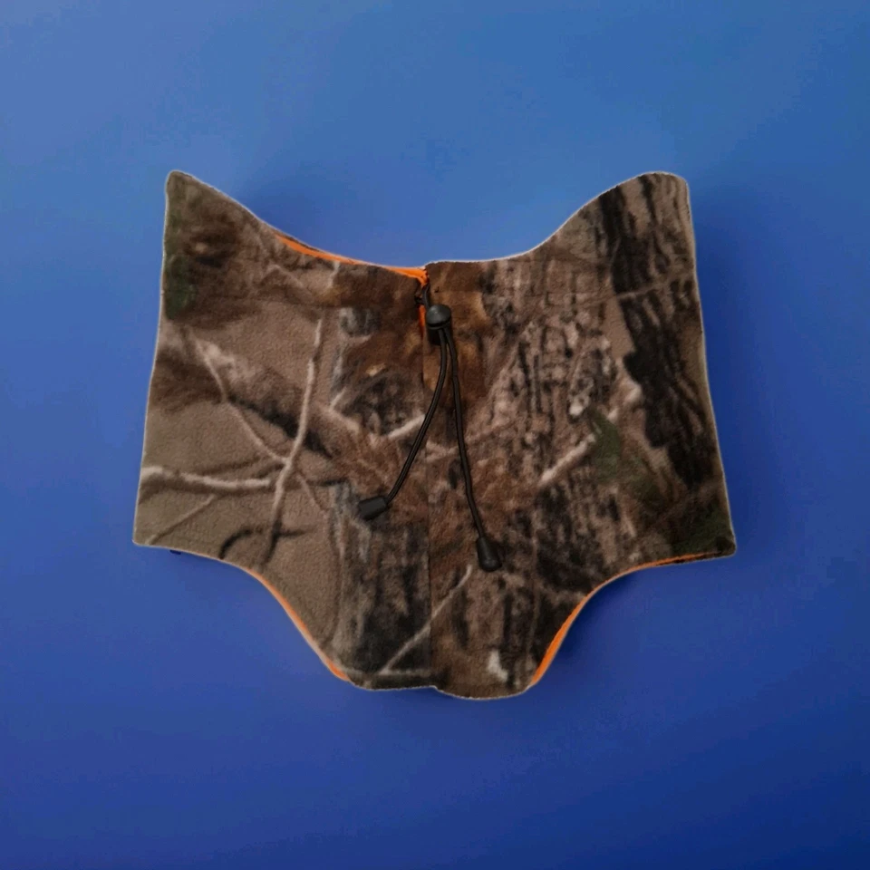 RealTree Men’s Reversible Camo/Orange Neck Gaiter - Image 2 of 3